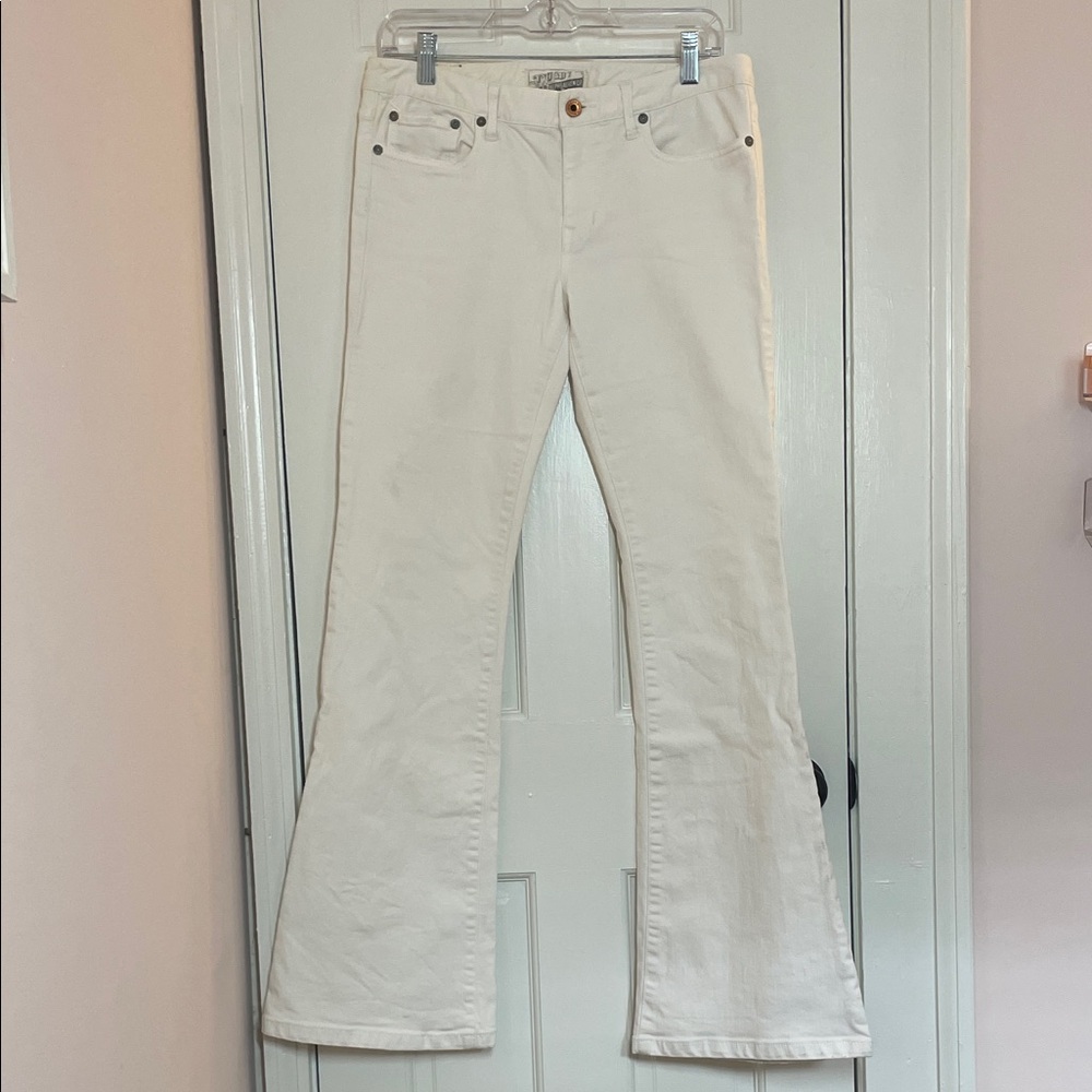 Rugby, Ralph Lauren, Boho Flare Jeans, White, Size 28